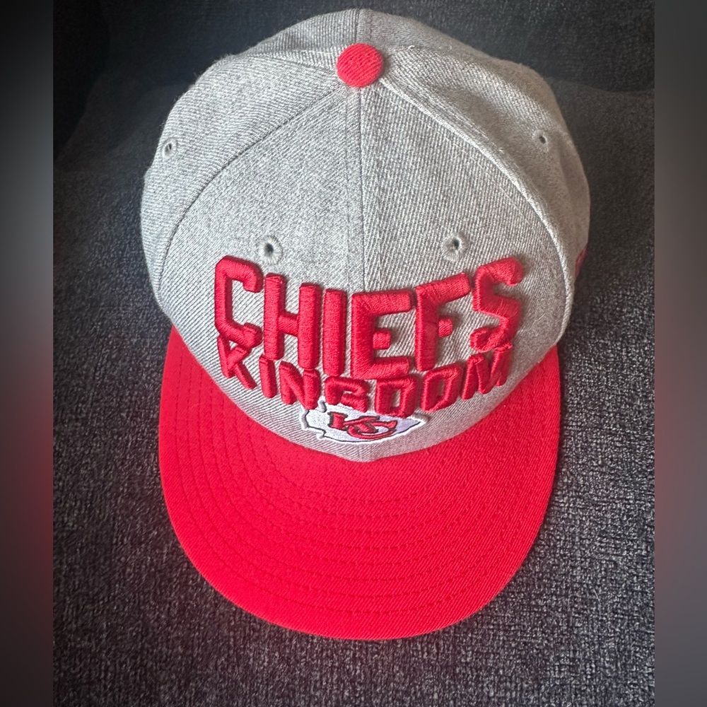 New Era Chiefs fitted hat, 7 1/2